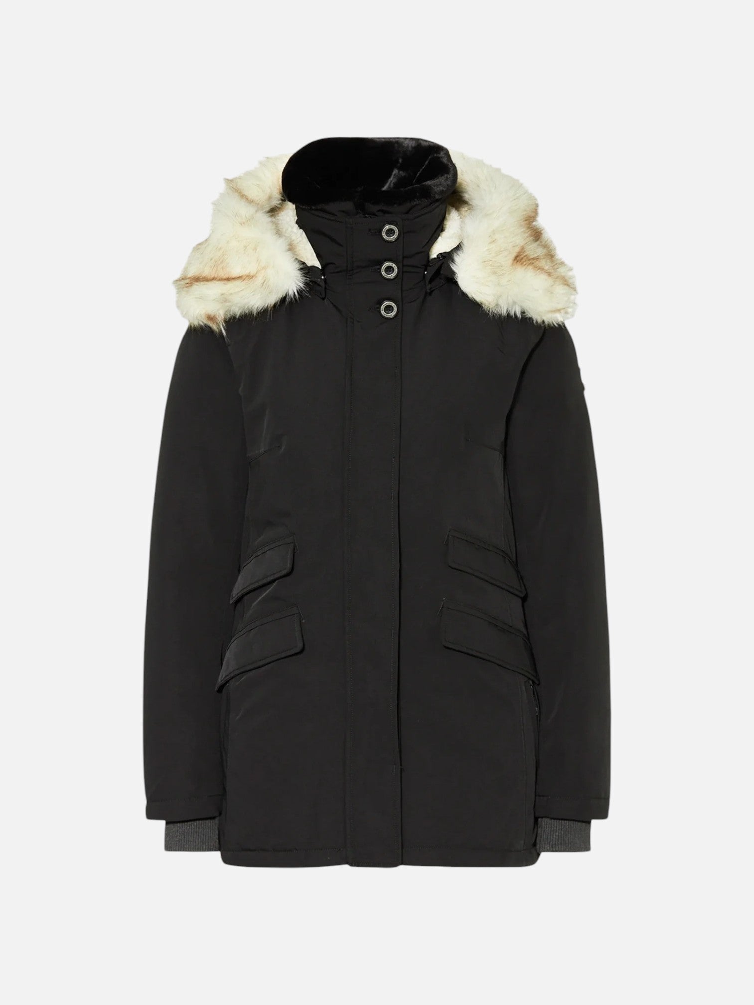 Removable Faux Fur Jacket