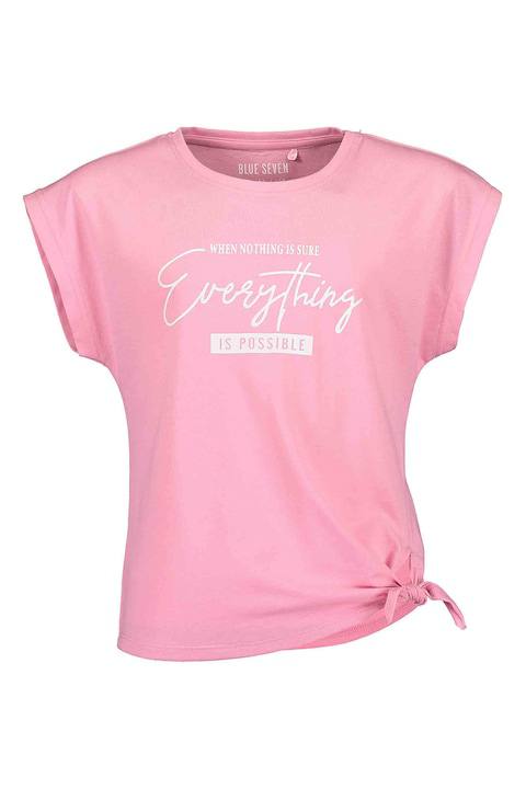 T-shirt with side hem tie-BlueSeven-HandPicked-Lebanon-Outlet