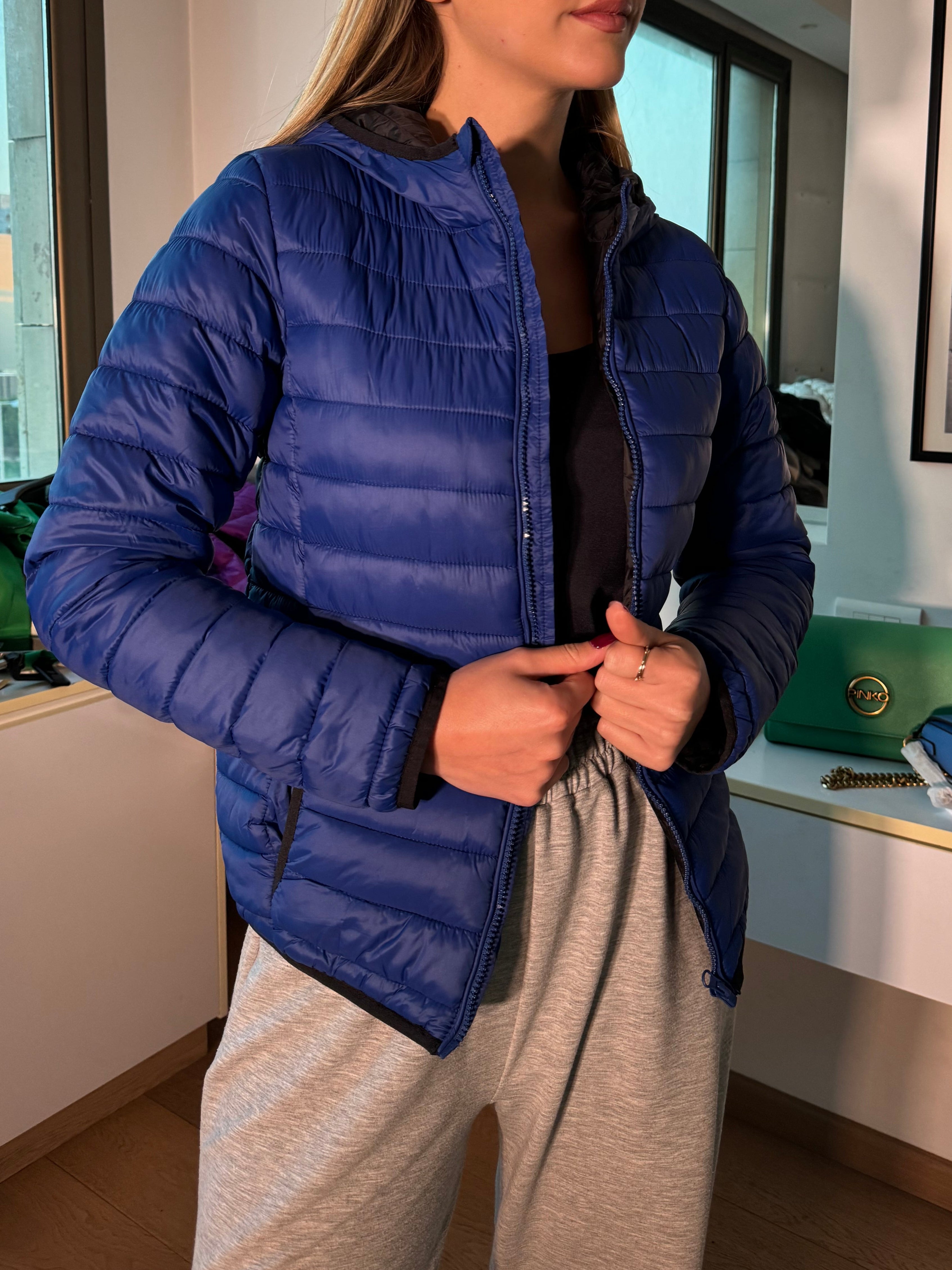 Quilted hooded Jacket