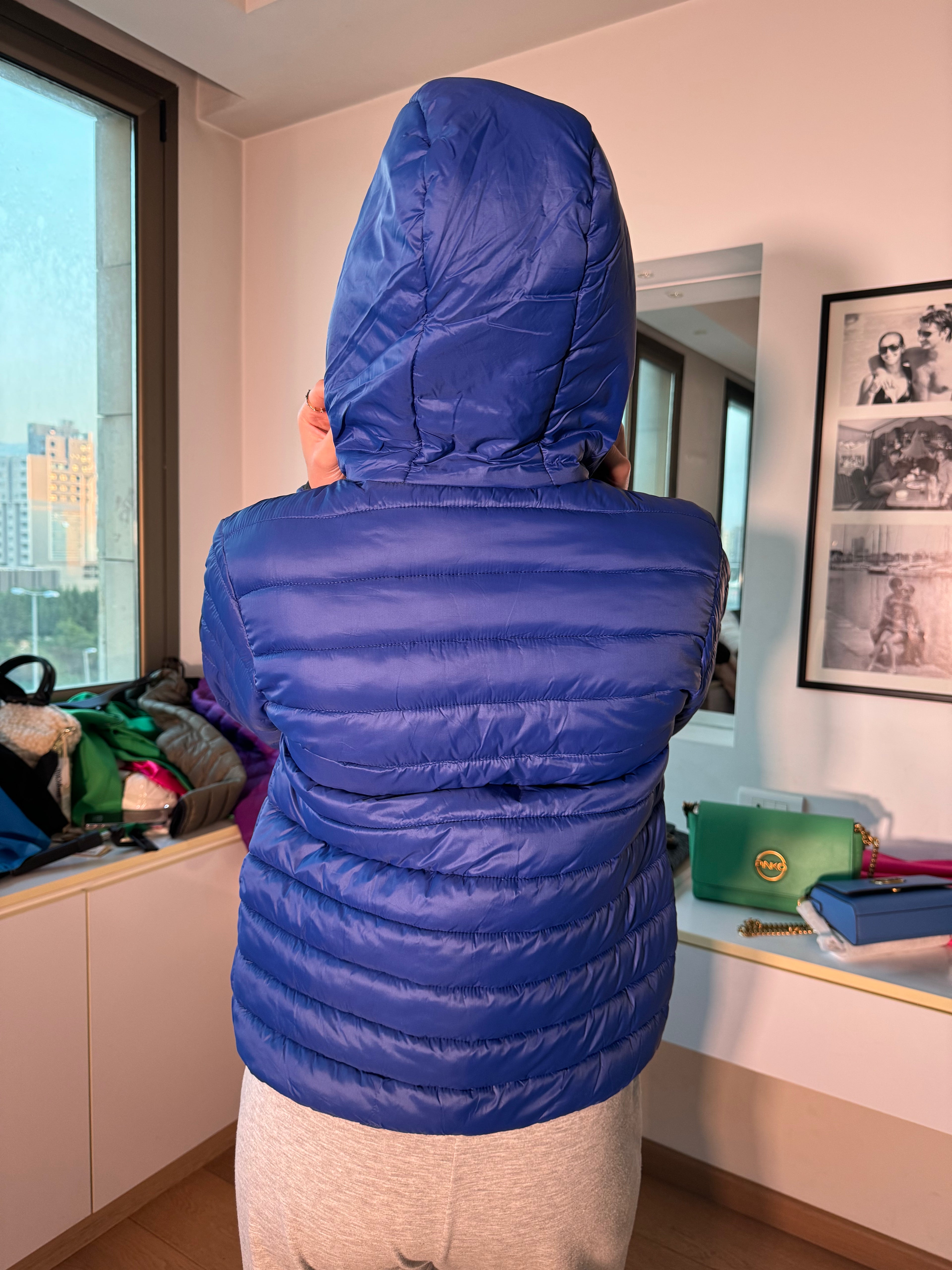 Quilted hooded Jacket