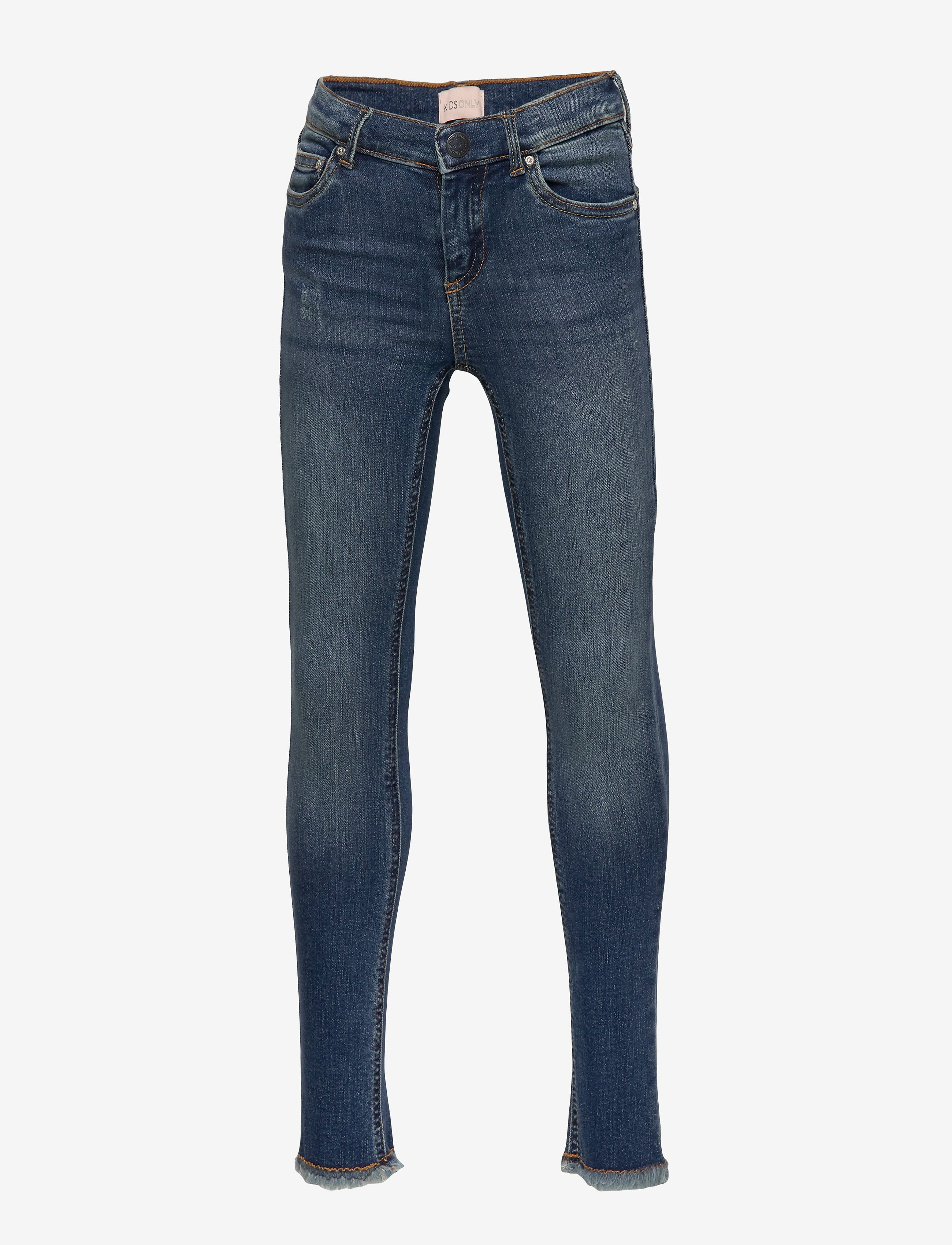 SKINNY FIT RAW DENIM JEANS