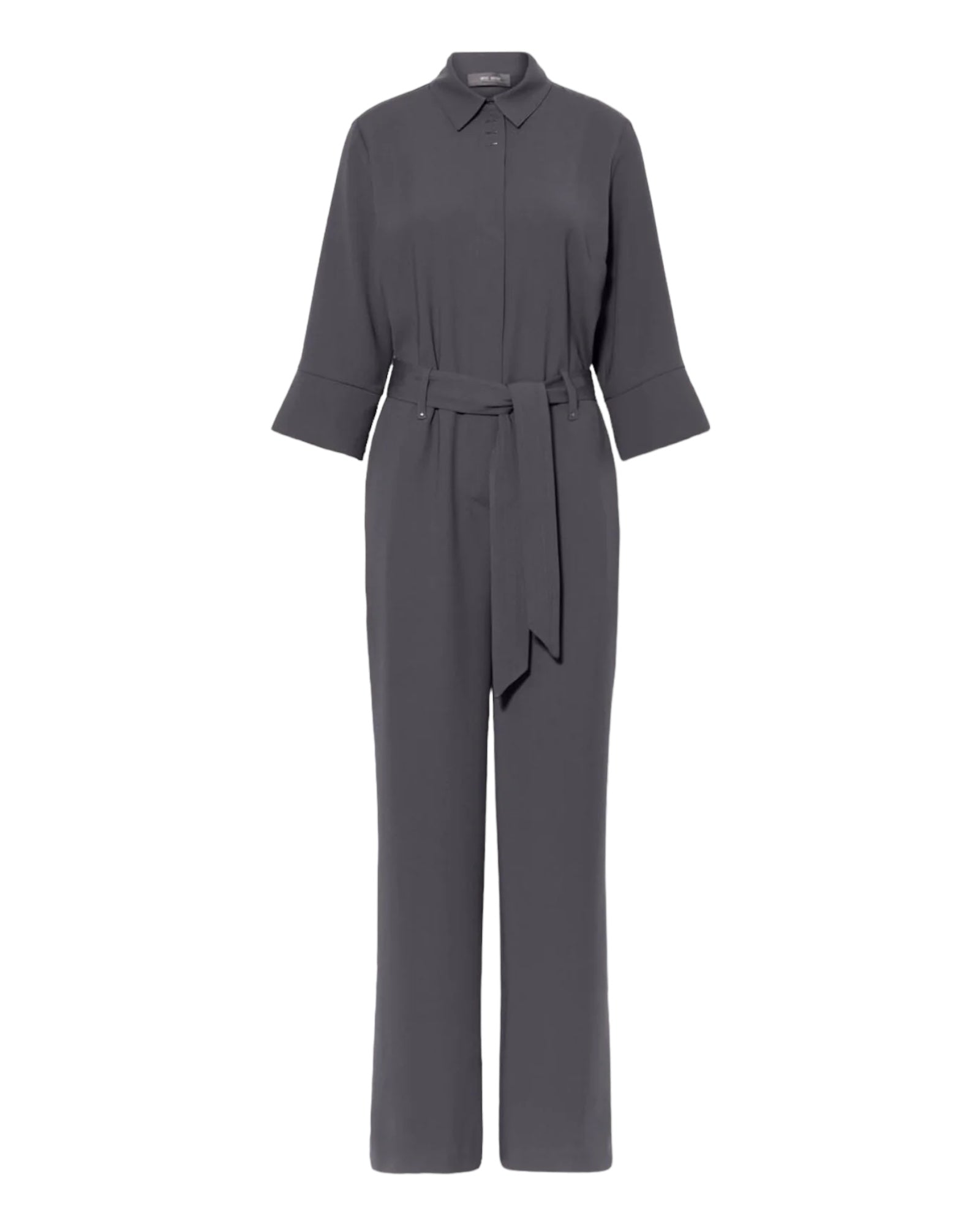 Long Belted Jumpsuit