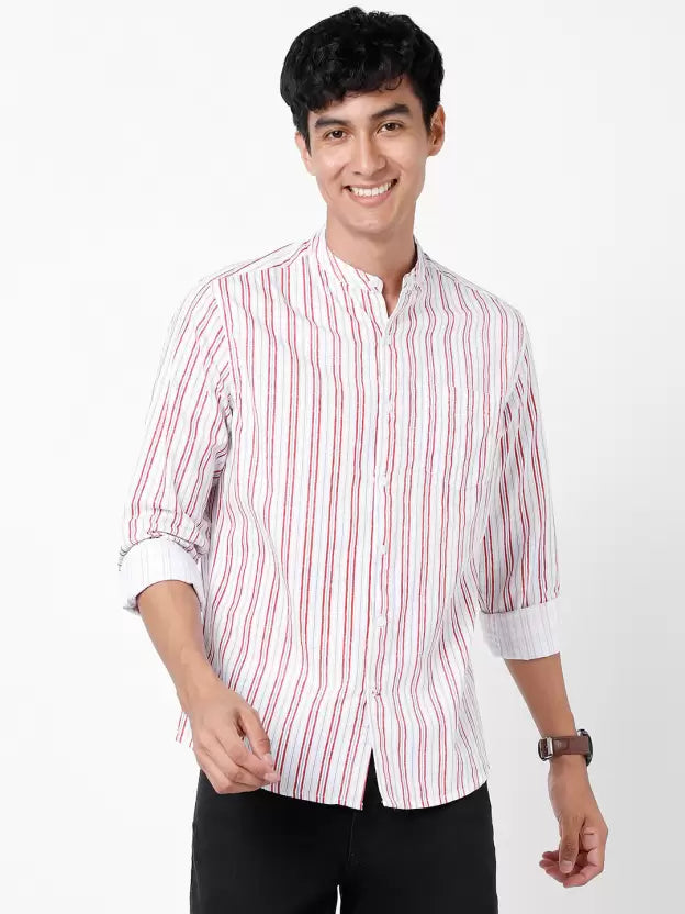 Linen and Cotton-Blend Shirt for Men