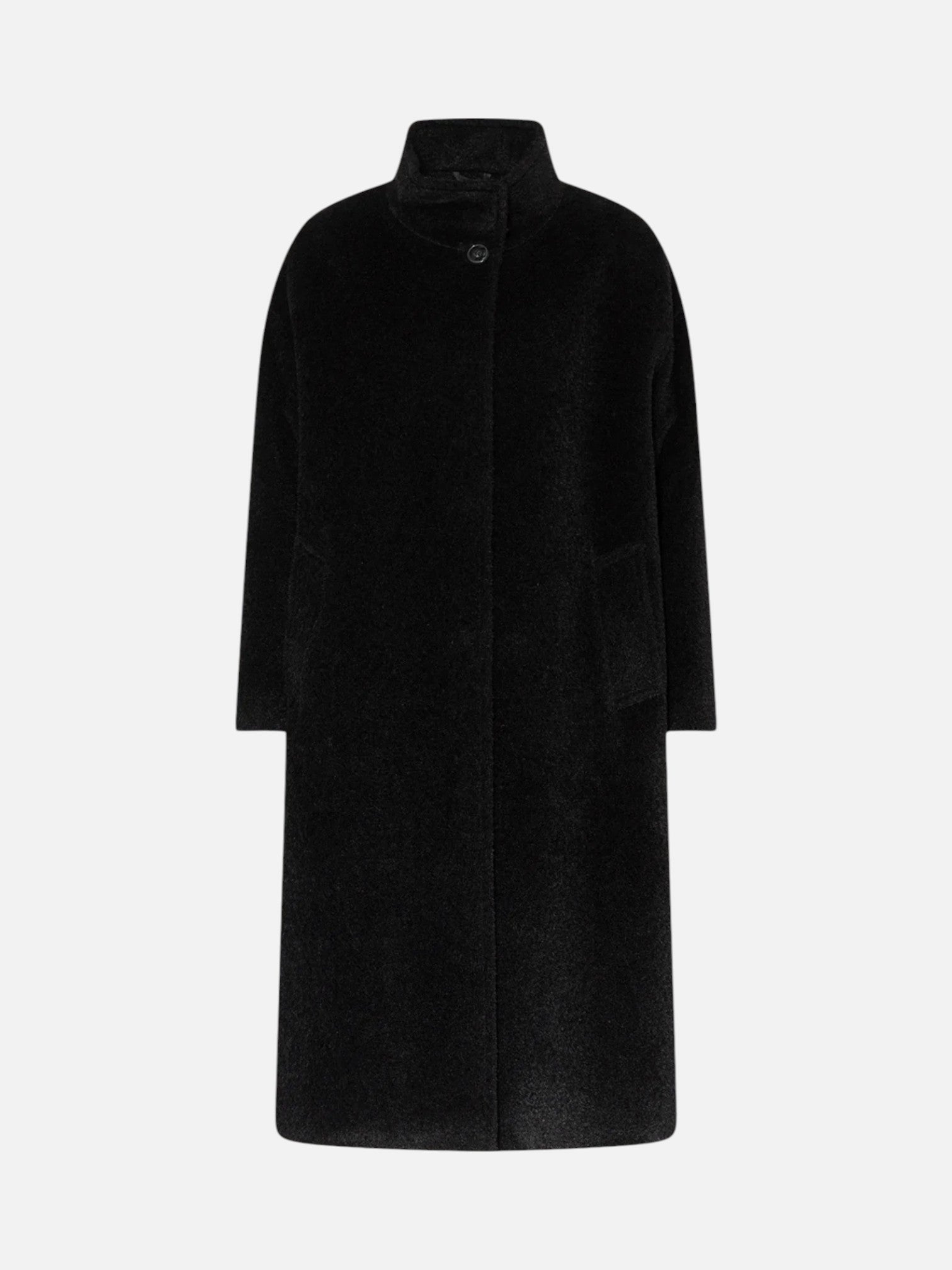 Long Wool Blend Coat