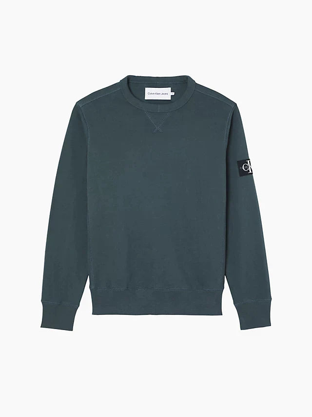 Cotton Badge Sweatshirt