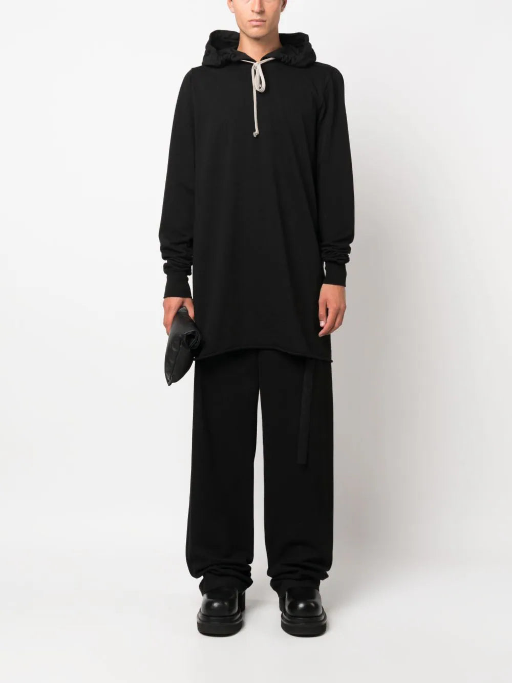 long-sleeve organic cotton hoodie