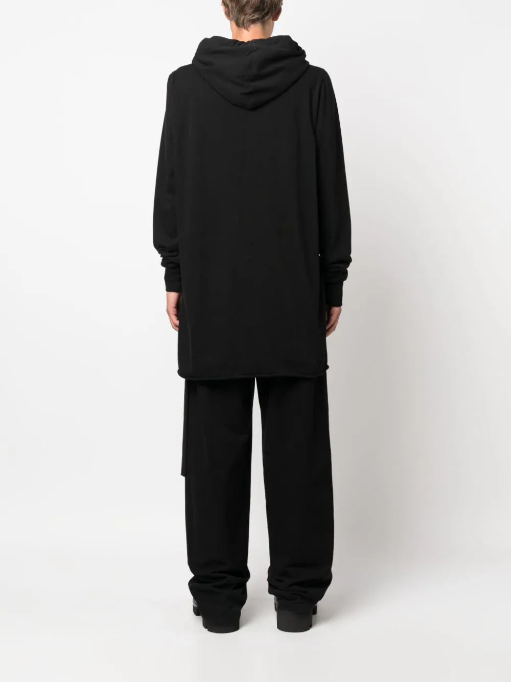 long-sleeve organic cotton hoodie