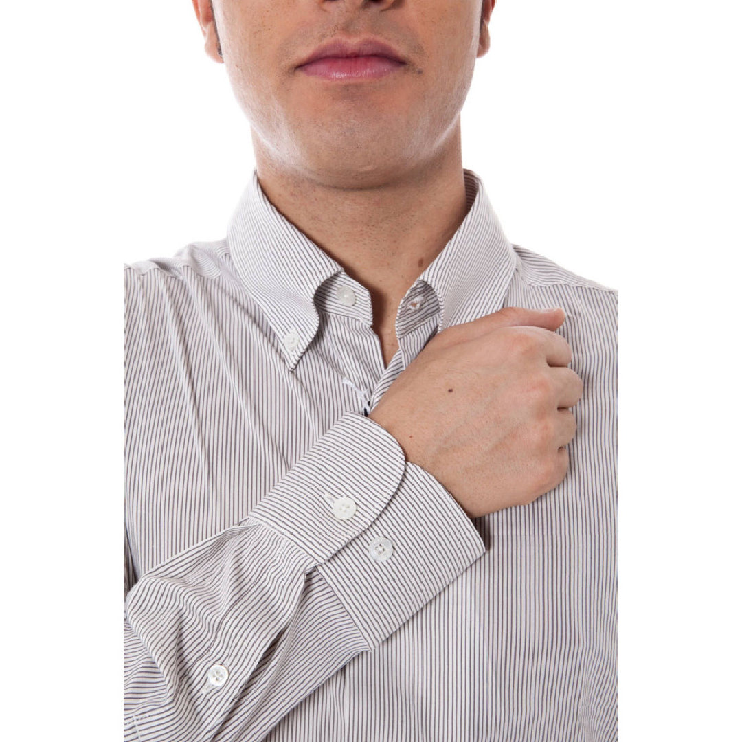 Handpicked - Gianfranco Ferre Men's Beige Shirt - Lebanon