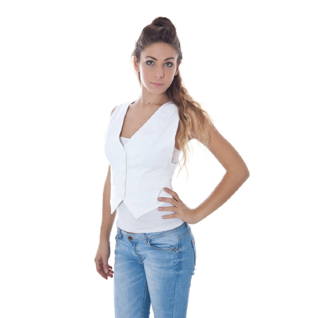 Handpicked - Sleeve Less Phard White Women's Vest - Lebanon